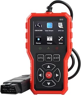 demaxiyad Herramienta de diagnóstico de coche, 2 en 1, lectura y borrado de datos de error, herramienta de escaneo de diagnóstico automotriz, lector de código de fallo del motor de coche para camiones