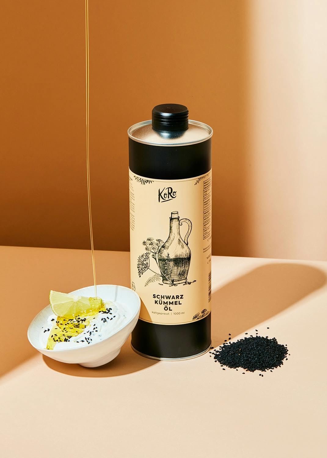 KoRo - Huile de nigelle bio 1 L