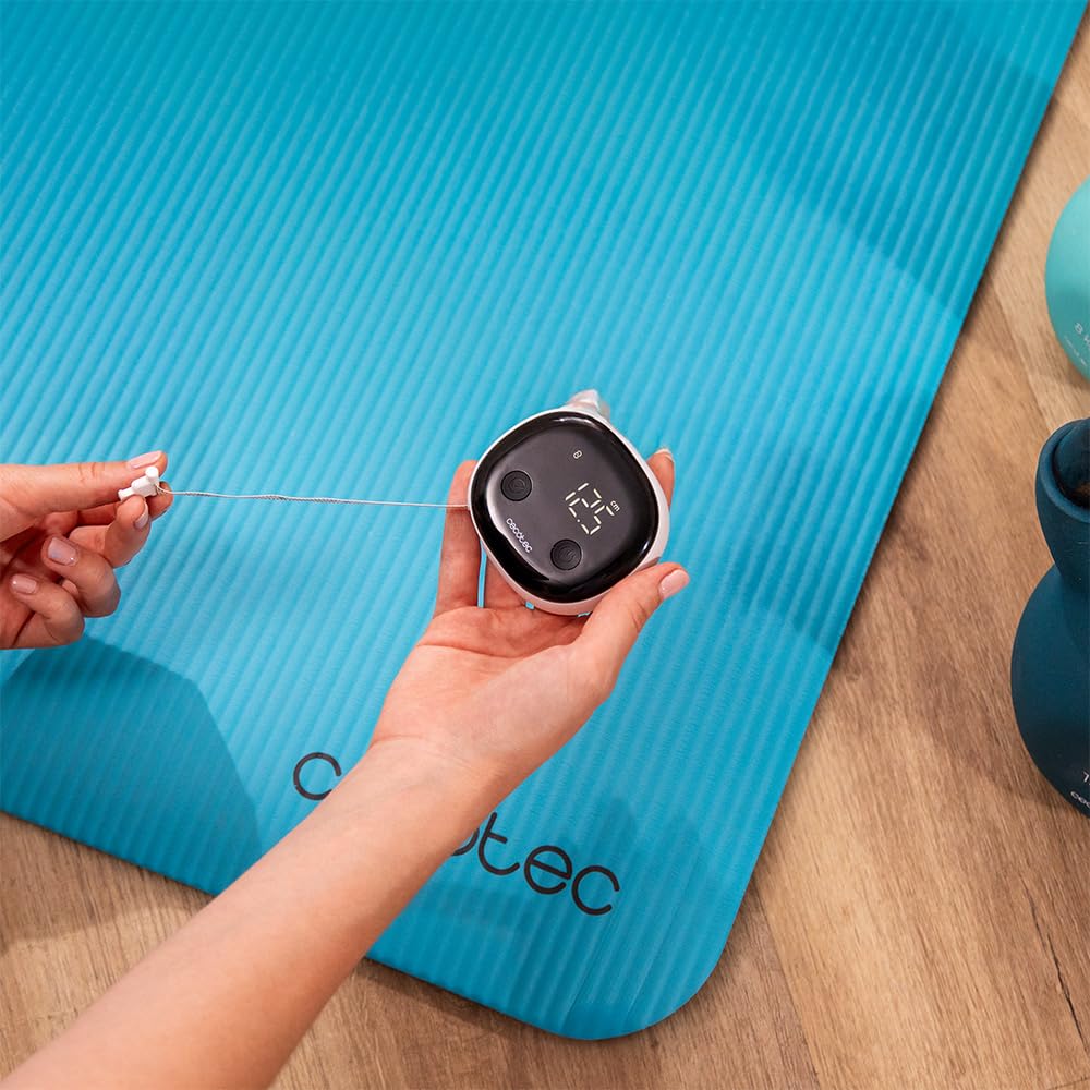 Cecotec Nastro metrico digitale con Bluetooth, display LED e app Surface Precision Body. Monitora le tue misurazioni del corpo, sincronizza facilmente con il tuo smartphone, funzione di