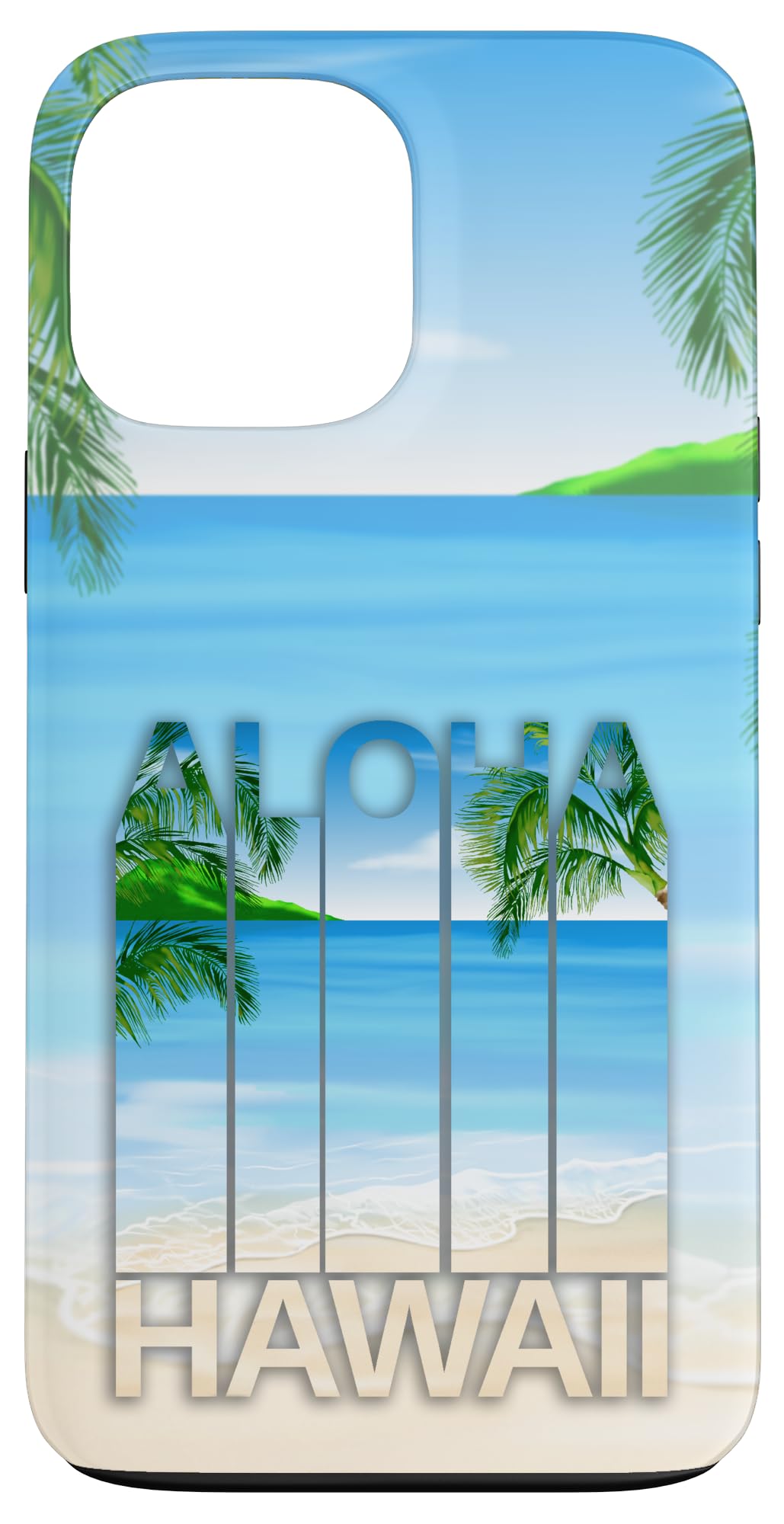 Aloha Hawaii Hawaiian Islands Beach Case for iPhone 13 Pro Max