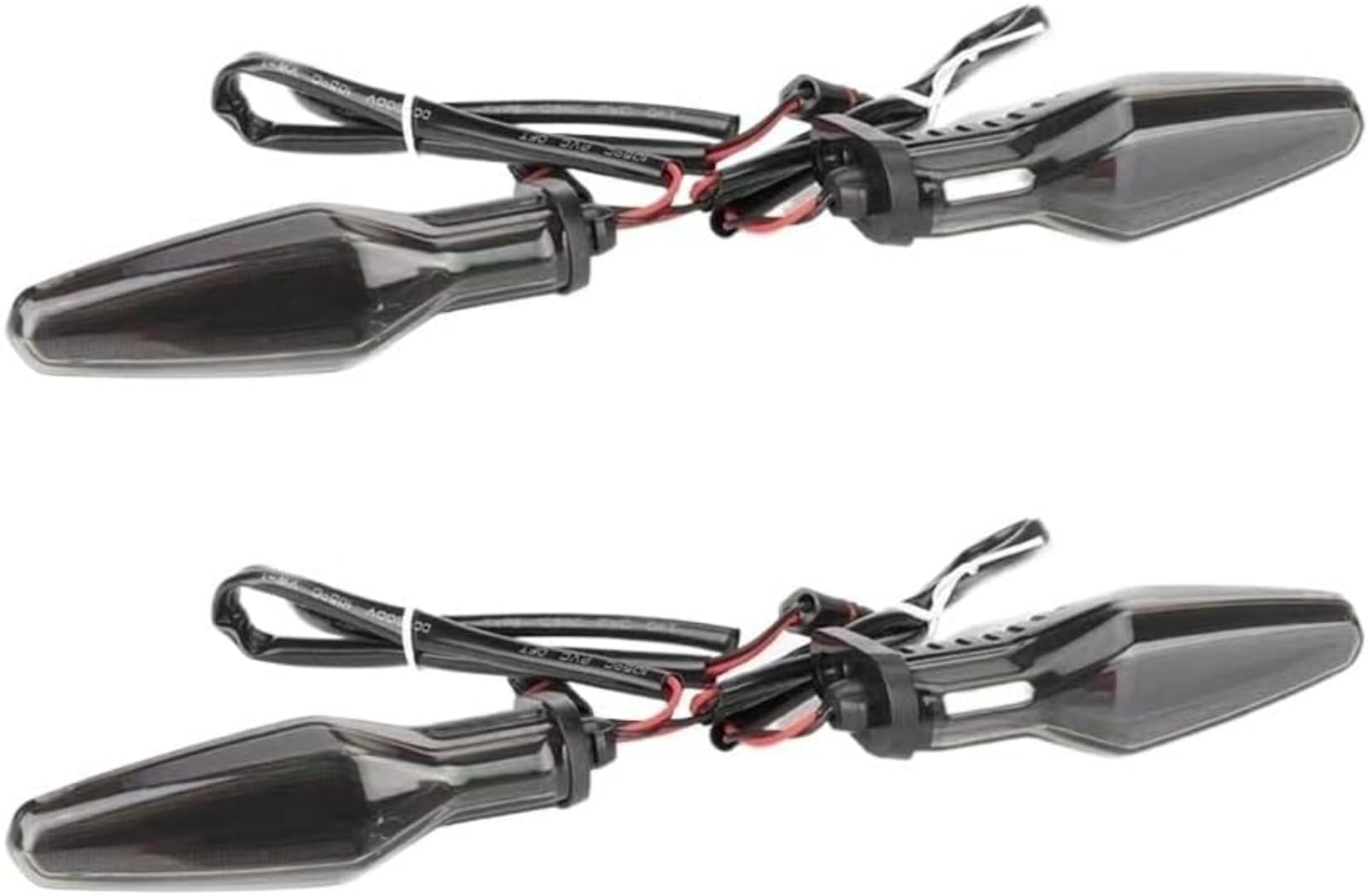 Generic Mini uniwersalne wskaźniki Dla Scrambler 400 2016-2021 Lampa kierunkowskazu LED do motocykla (2 szt.)