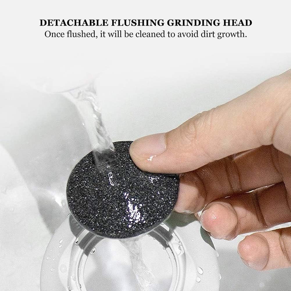 BEHAHAI Callus Remover for Feet,Foot Scrubber for Dead Skin Remover,Foot File Removes Hard Skin, Leaves Feet Smooth,Pedicure tools - Foot Scraper Rasp. (WHITEBLUE) 3