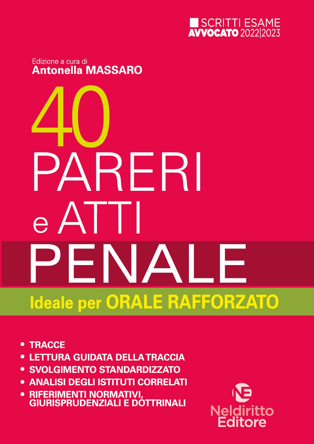 40 Pareri E Atti. Penale. Ideale Per Orale Rafforzato - 4