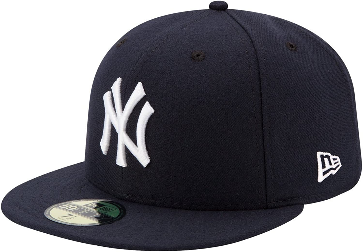 New EraMLB 59FIFTY Team Color Authentic Collection Fitted On Field Game Cap Hat (as1, Numeric, Numeric_7_and_3_Quarters, New York Yankees)