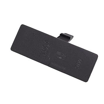 Style By Trend -USB Bottom Rubber Cover, Water Proofing Comfortable Camera USB Door Cover Black for Interface Protection |