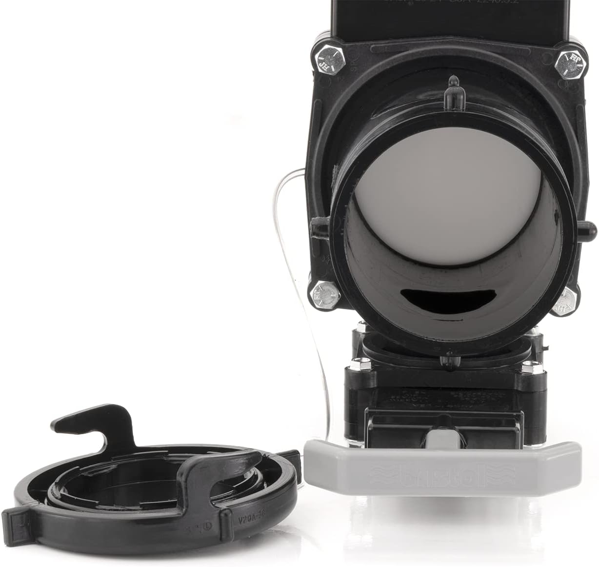 RecPro Lasalle Bristol RV Waste Valve Double Tee 3" x 1-1/2" Hub RVs, Campers, and Trailers