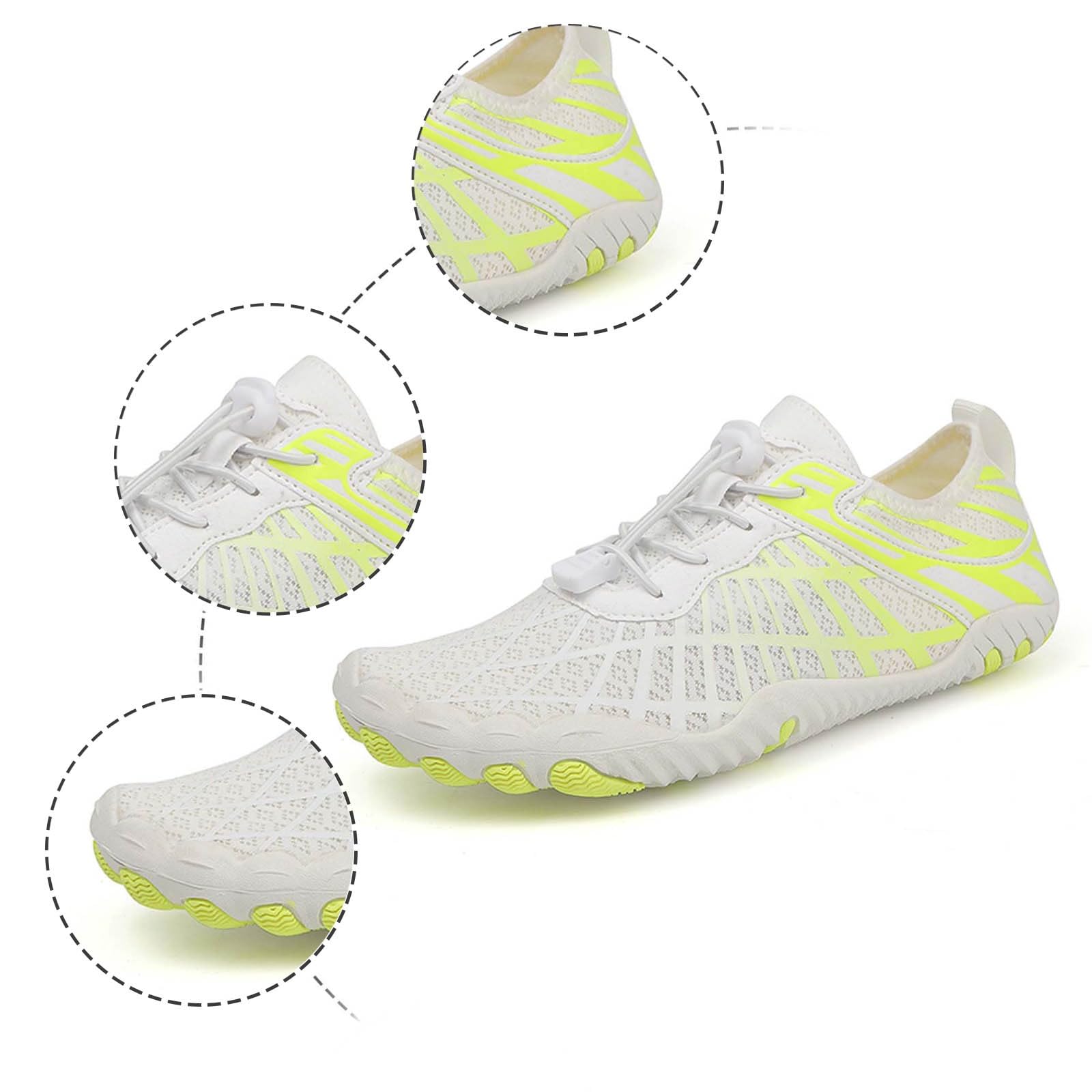 Scarpe Scoglio Donna Scarpe Mare Scoglio Roccia Sandali Uomo Barca da Immersione Barefoot Shoes per Vela Trasparenti Scarpette Sportive Acqua Acquatiche 42 Scogli Spiaggia Fiume Piscina Water Women