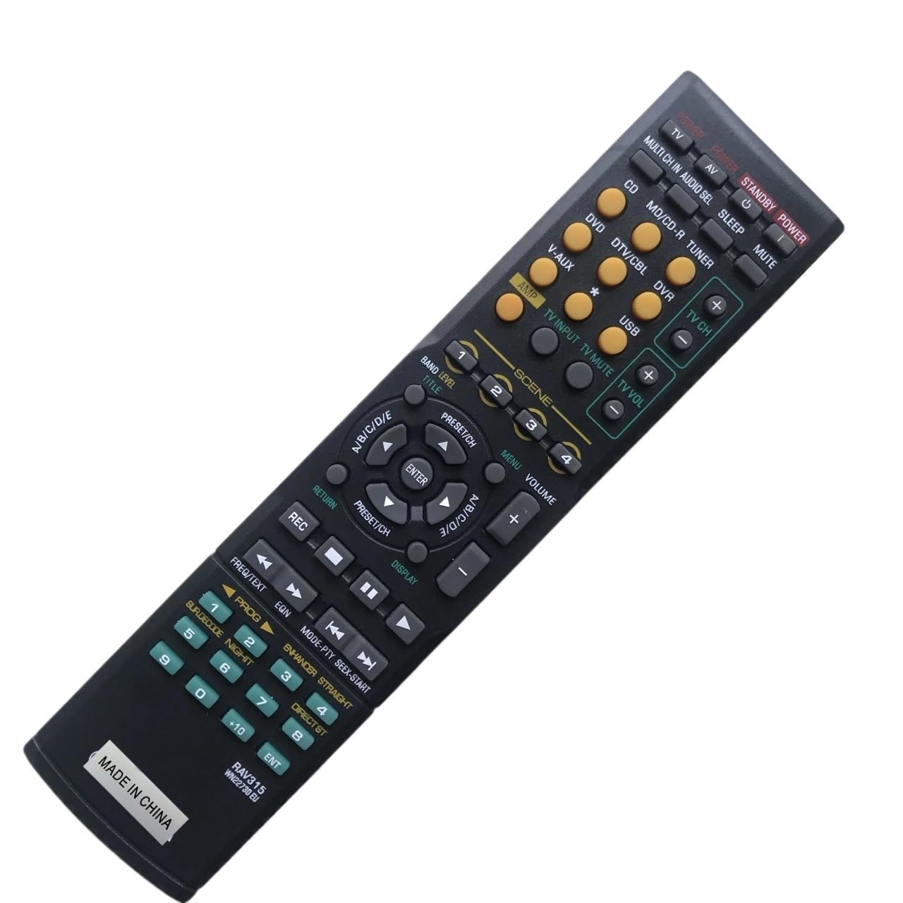 1pc ogólny pilot do YAMAHA RX-V550 RX-V750 RXV750 HTR-5750 DSP-AX450 stereofoniczny wzmacniacz amplitunera AV