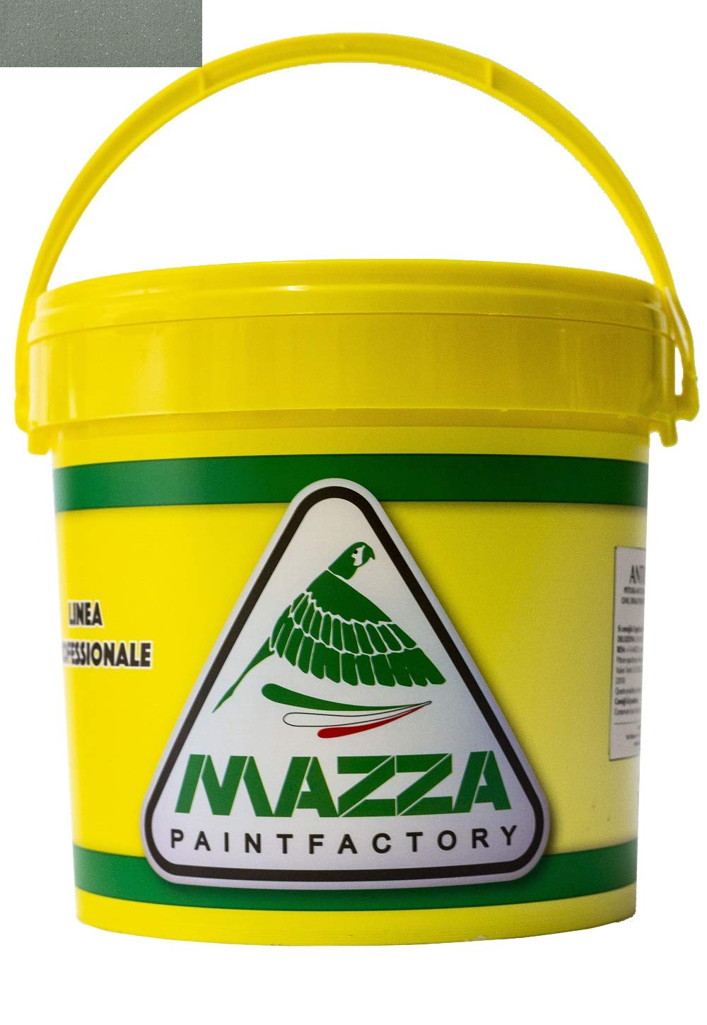 MAZZA Pittura Decorativa Per Interni Brillantinata Glitterata Lt 5 Dusk Colorificio Vernice Brillantini Glitter Muro Idropittura Murale Colorata (Azzurro Avio Medio Dk4082)