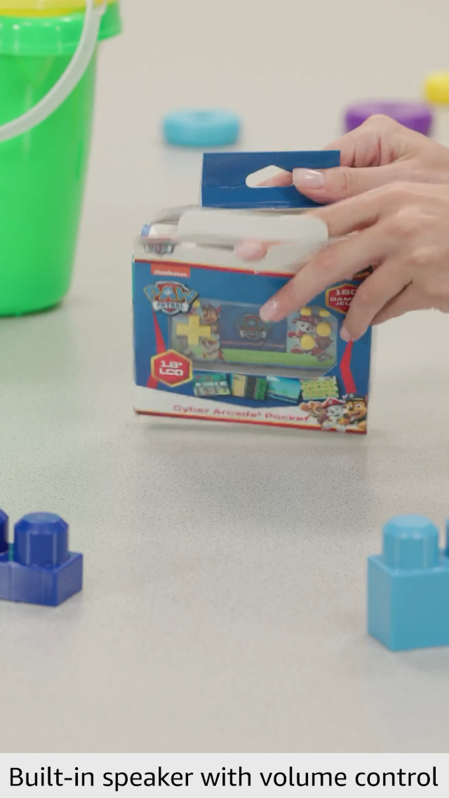 Amazon.com: Lexibook Paw Patrol Chase, Cyber Arcade Pocket