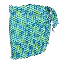 Algopix Similar Product 11 - Fin Fun Mermaid Girls Swimsuit Cover Up