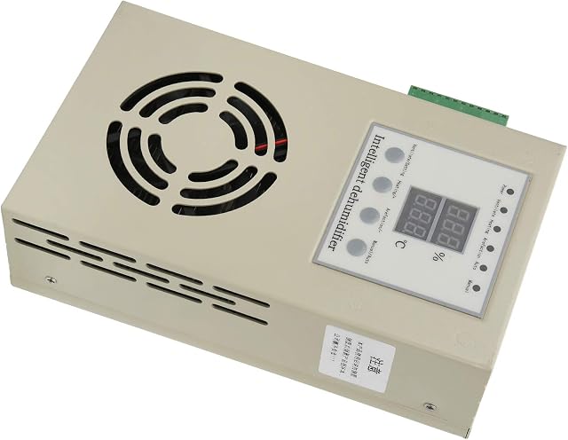 ciciglow Stainless Steel Dehumidifier, Stable Performance Dehumidifier, for Factory School for Home Laboratory