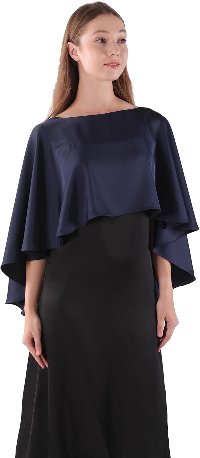 Shawls and Wraps for Evening Dress Stain Capelets for women Elegant shawl Wraps Wedding Cape Cover Up - Image 2