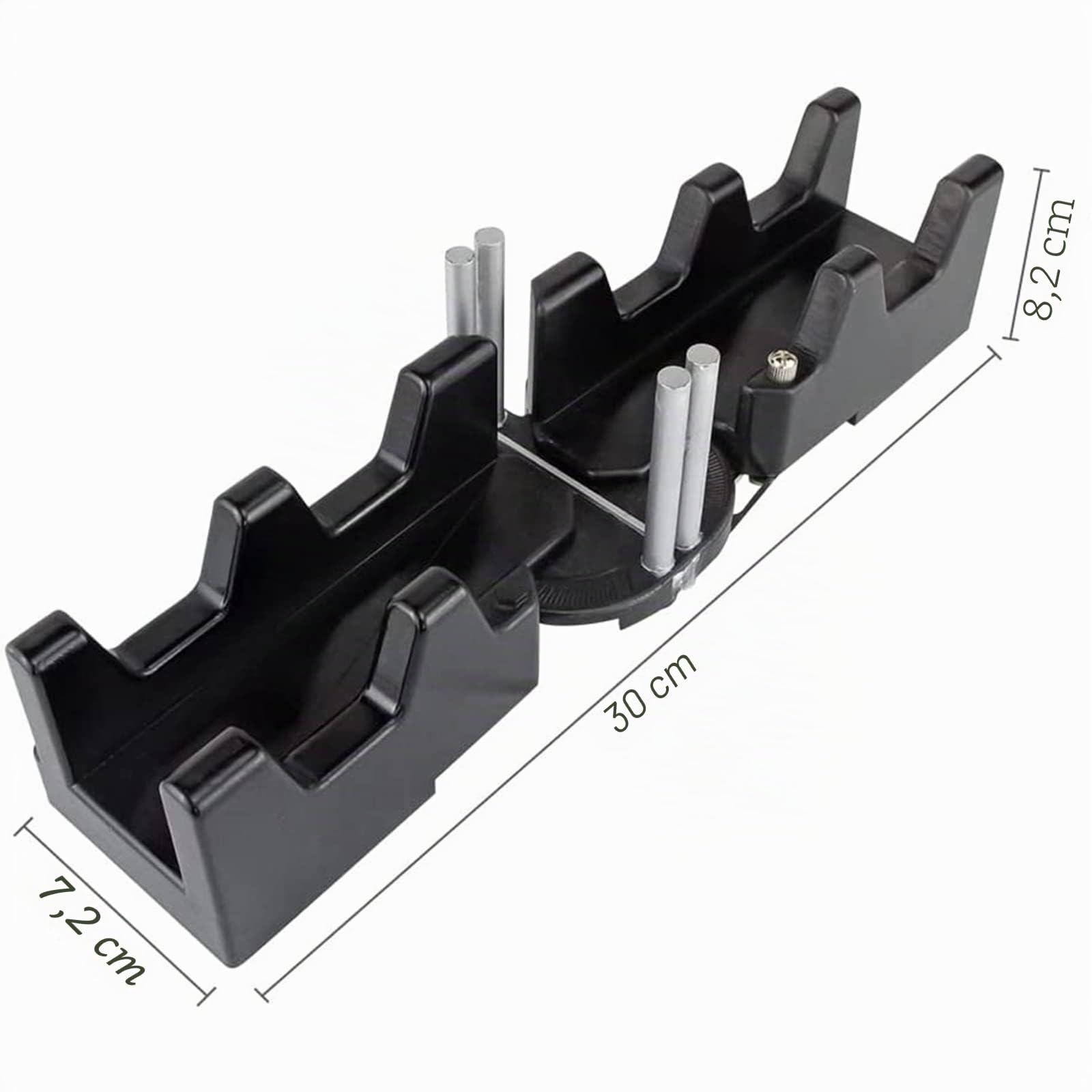 Outil de mesure à onglet 2 en 1 avec rapporteur biseauté 85-180° - Jauge de scie à onglet pour une coupe d'angle précise