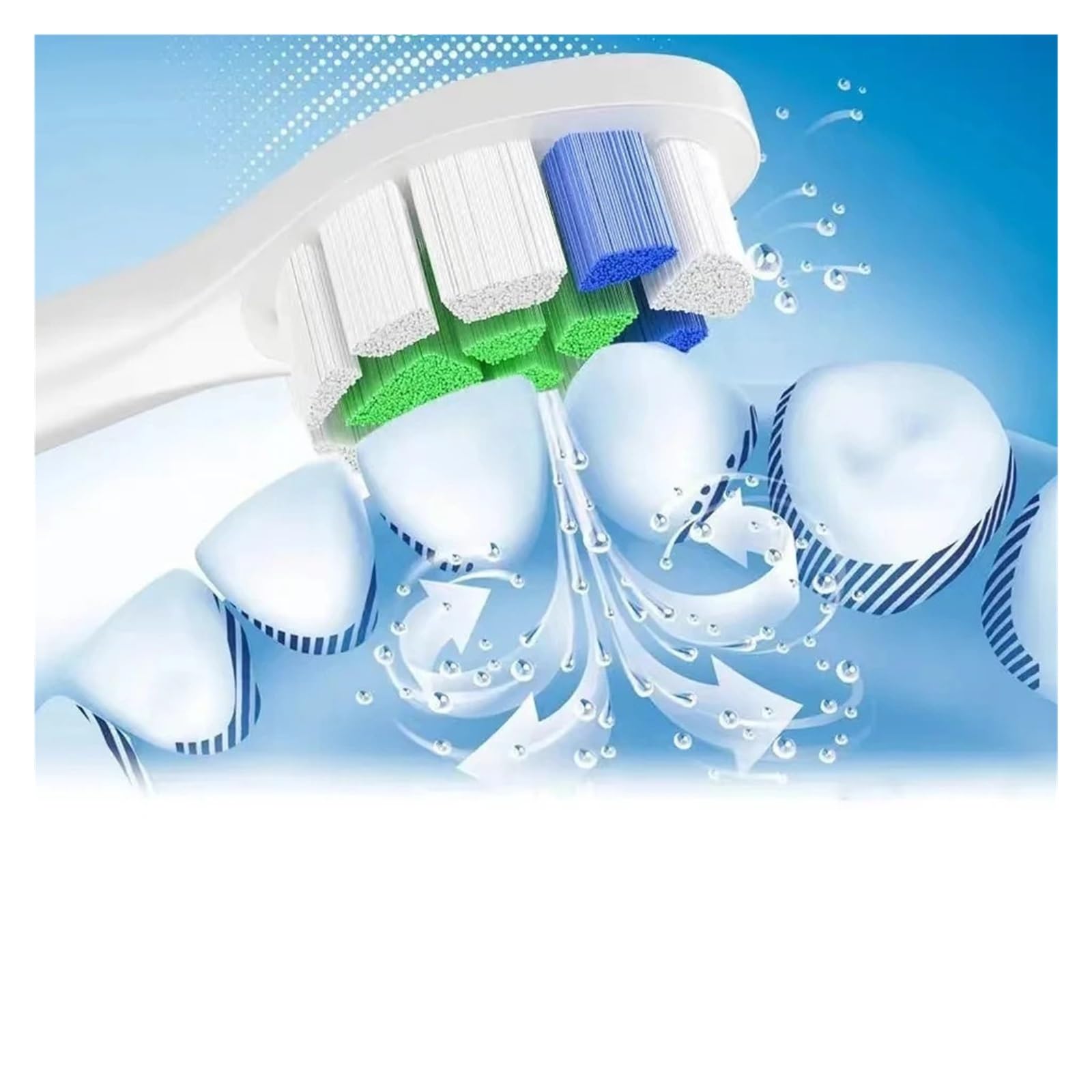 Testine, Compatibile Con Philips, HX3210 HX3211 HX6150 | HX6500 HX6510 HX6530 HX9342 HX6730 HX6610 HX6616 HX6620 HX6631 HX6632 HX9312 HX9322(16P2)
