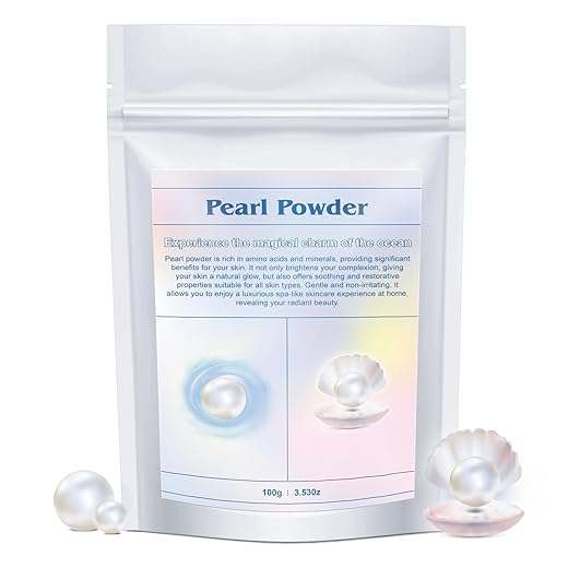 Organic Pearl Powder for Brightening and Anti-Aging