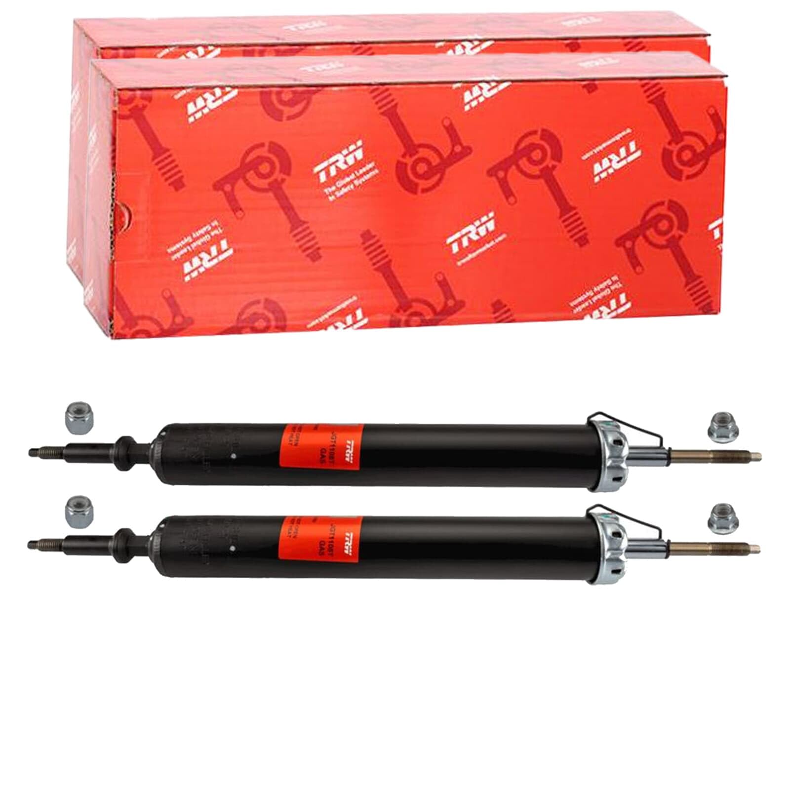 TRW JGT1108T 2x Amortiguador Trasero Presión de gas Compatible con BMW 3 Touring E91 3 Sedán E90 1 Hatchback E87 1 Hatchback E81 3 Coupé E92