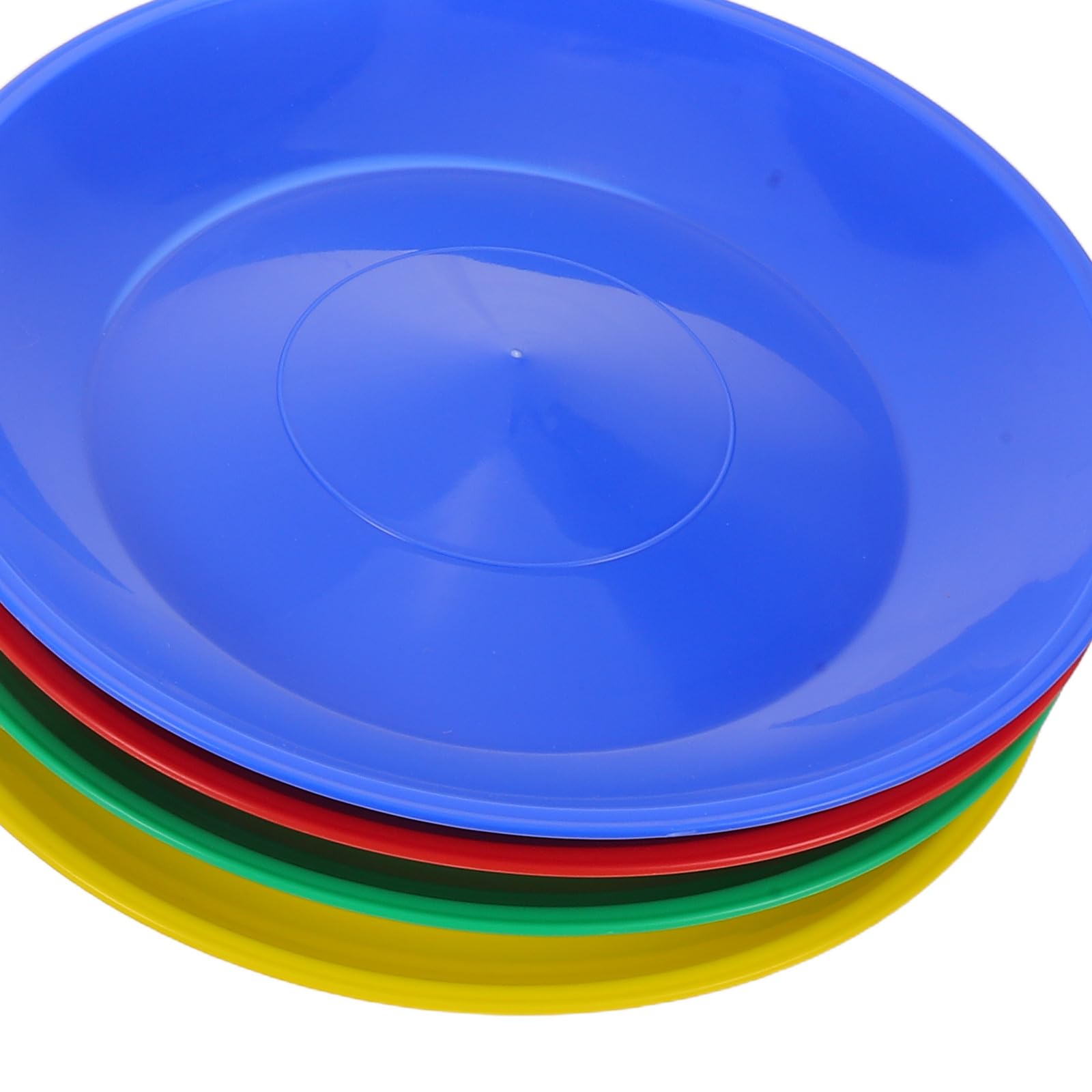 HOMSFOU Set di Giocoleria per Principianti con 4 Piatti Rotanti Colorati e Bastoncini da Circo, Kit per Abilità Circensi e Performance Teatrali, Giocattolo da Circo Resistente e Portatile
