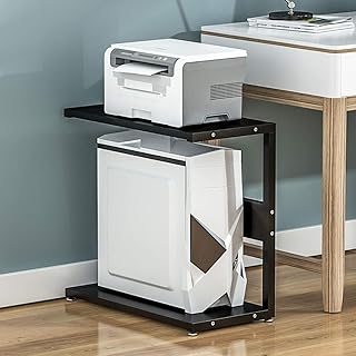 Suporte para impressora de mesa Suporte simples da cpu do mainframe do computador da multi-camada do rack simples sob a prateleira do armazenamento da impressora de desktop da prateleira da tabela Pra