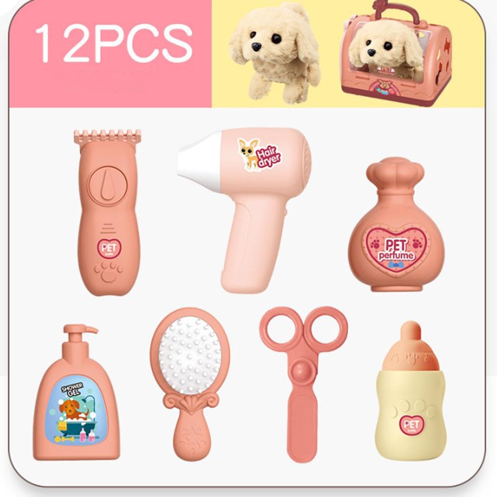 Qianly Casa de Juguete para Perros, Espacio Interactivo para Niños, Refugio de Peluche, Regalo Familiar, B, tal como se describe