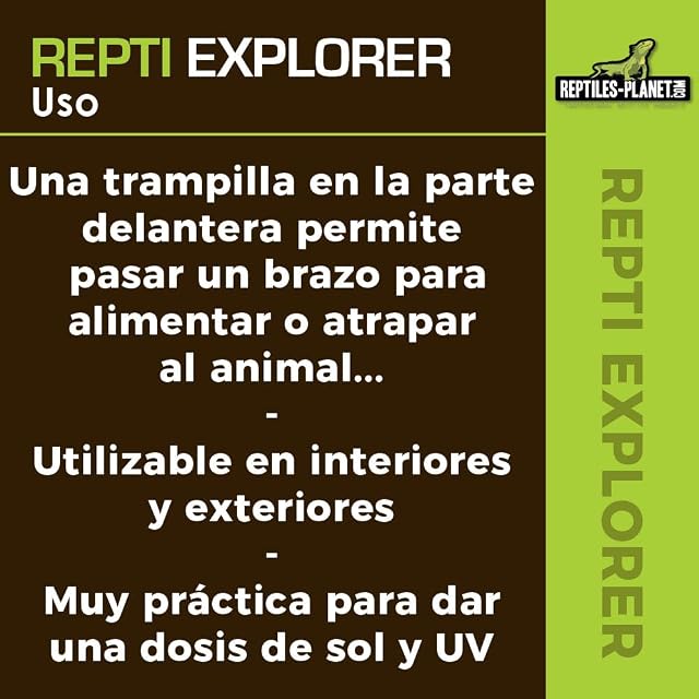 Foto 7 de 8 de Investigador de Reptiles de Terrario, L 62cm x 92cm