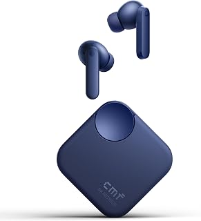 CMF by Nothing Buds 2 Plus with 50dB Hybrid ANC| Hi-Res + LDAC| Spatial Audio| 6HD Mic| 61.5Hrs Bluetooth Headset (Blue, in the Ear)