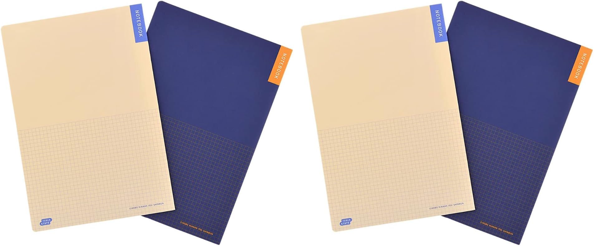 Hobonichi Techo Cousin Notepad Set of 2 Planner Accessory 8.3x5.7in Japan