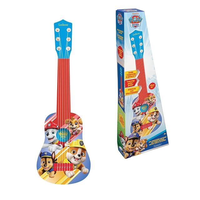 Lexibook, Patrulla Canina Mi Primera Guitarra, K200PA