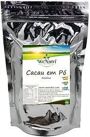 Cacau Alcalino em Pó 100% (ph 6,0 a 7,2) Wenutri