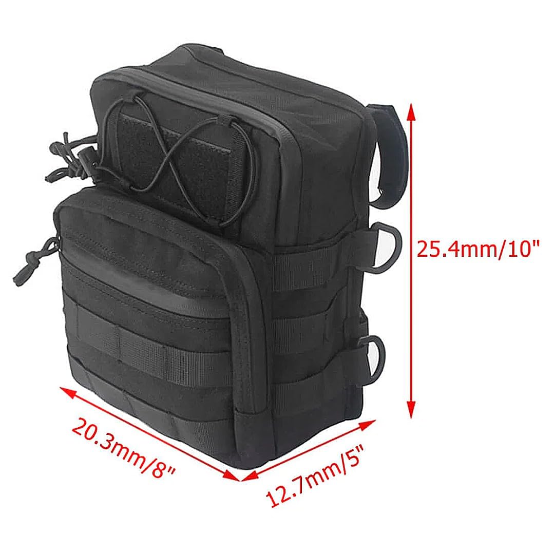 Lenkertasche Club Style kompatibel mit Harley Davidson Modellen DC2 sw Sport & Freizeit