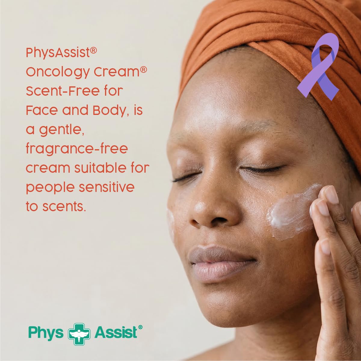 PhysAssist Oncology Recovery Cream - Crema hidratante para la piel, parched, Itchy, Sensitive Skin. Frasco de 4 onzas sin perfume, no irritante, clínicamente probado, dermatólogo, probado por