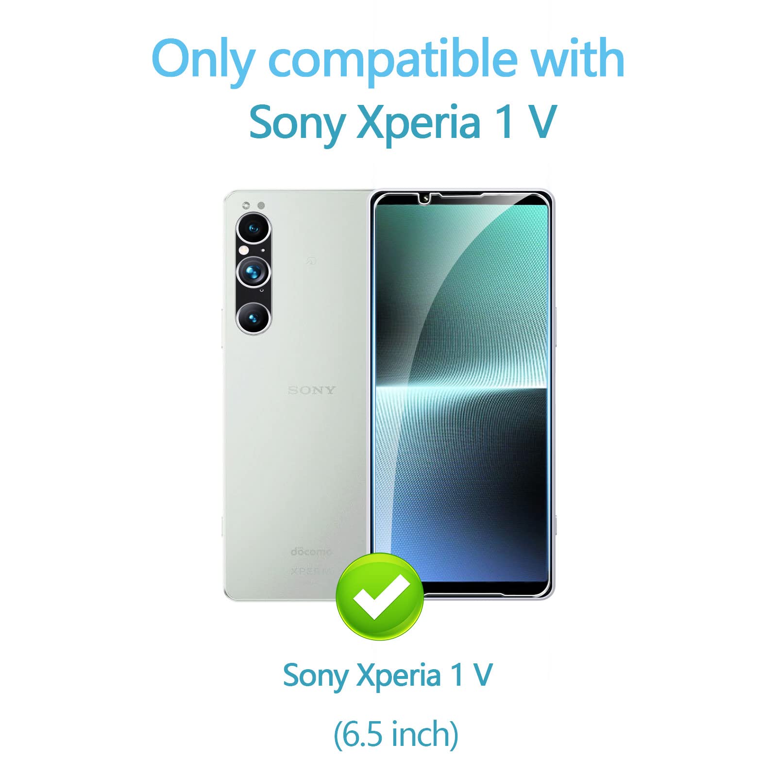 Protector De Pantalla Cristal Templado Para Sony Xperia 1 V - 2 Unidades Antigolpes