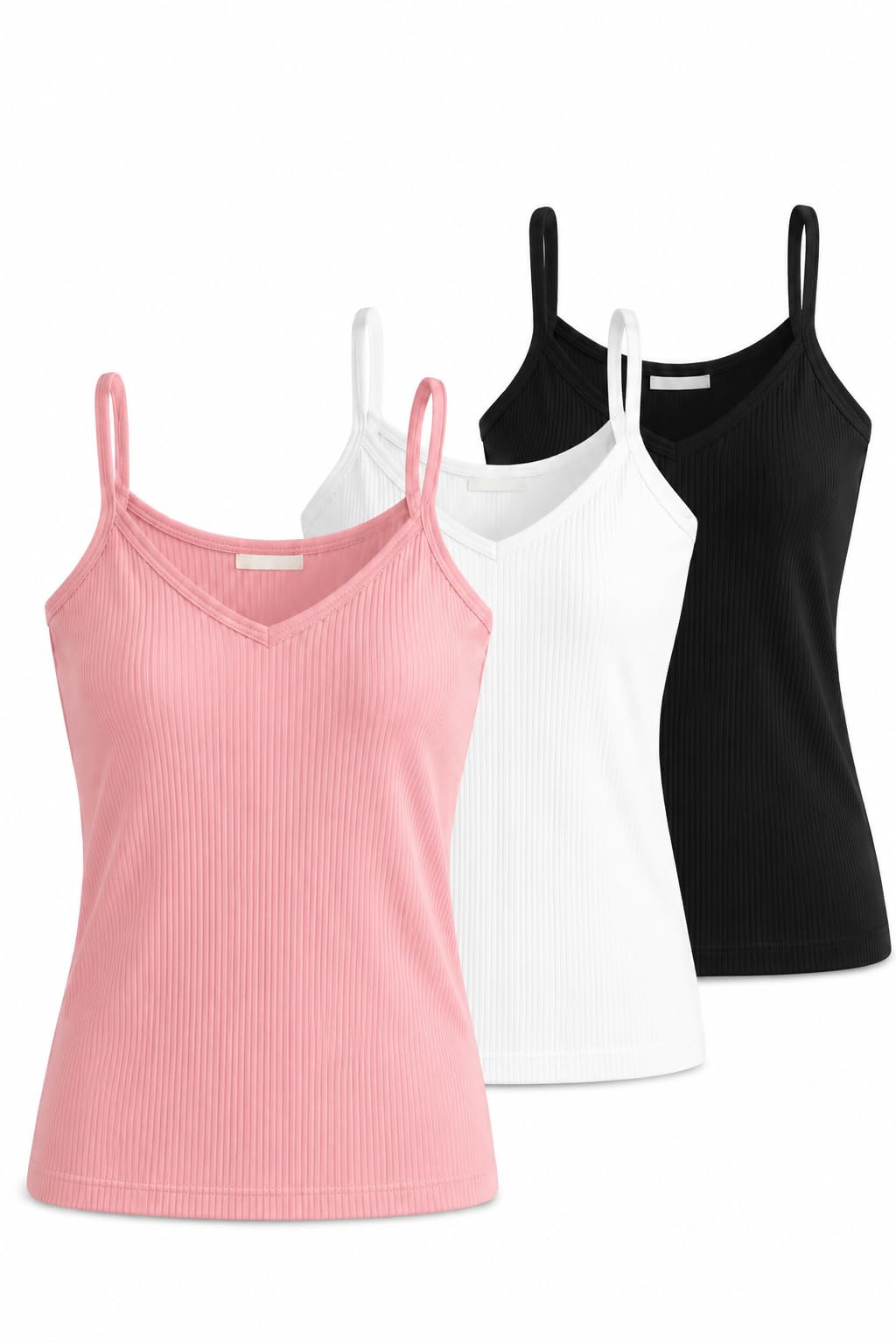 Women Thermal Tank Top, Winter Warm Fleece Lined Ribbed Camisole, Sleeveless Stretch Body Fit Innerwear, Soft Thermal-image-31
