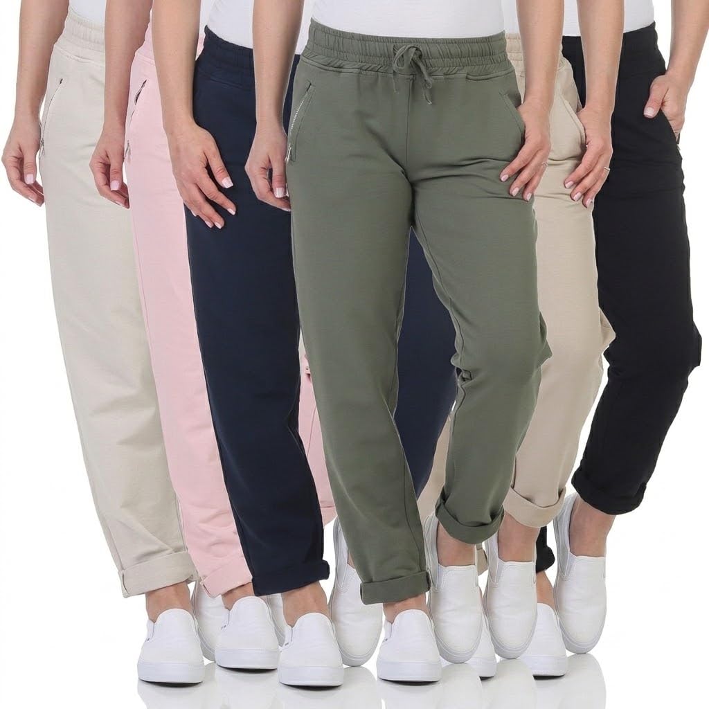 Pantalon de jogging pour femme au look vintage pour les loisirs, le sport et le fitness 814136