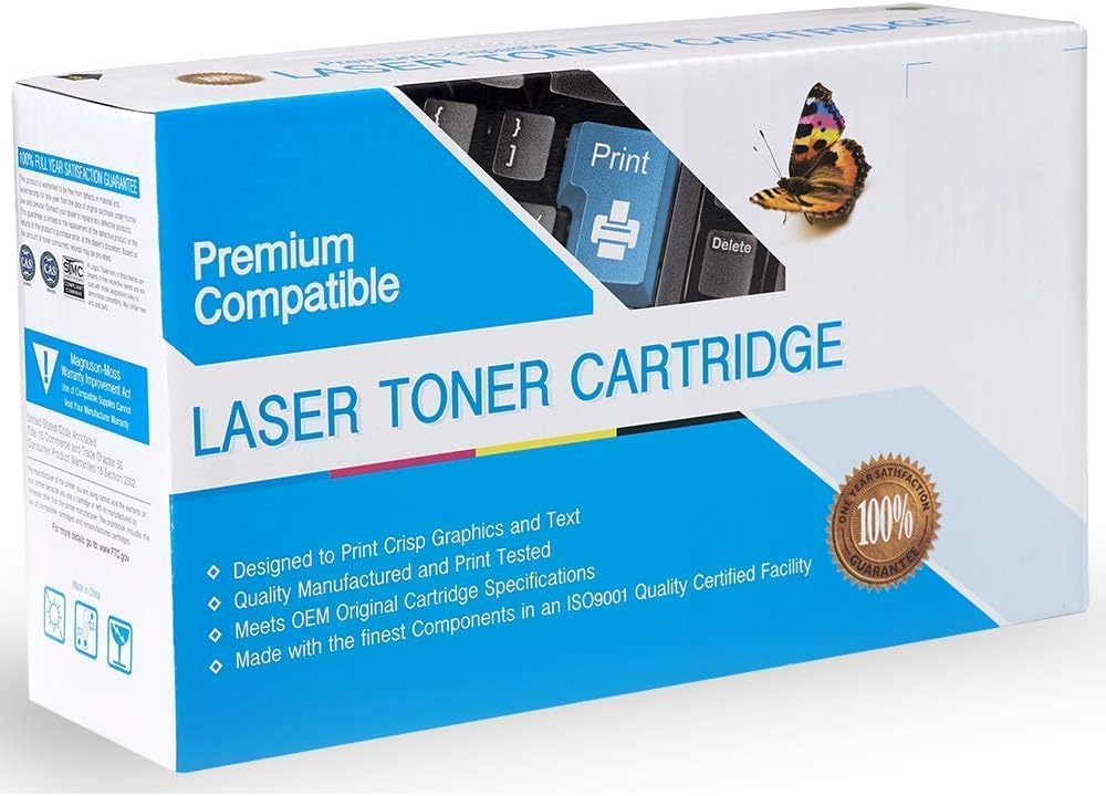 Rose Office Supply Compatible Ink Cartridge Replacement for Xerox 013R00662, 13R662, Works with: WorkCentre 7525, 7530, 7535, 7545, 7556, 7970 Black/Color