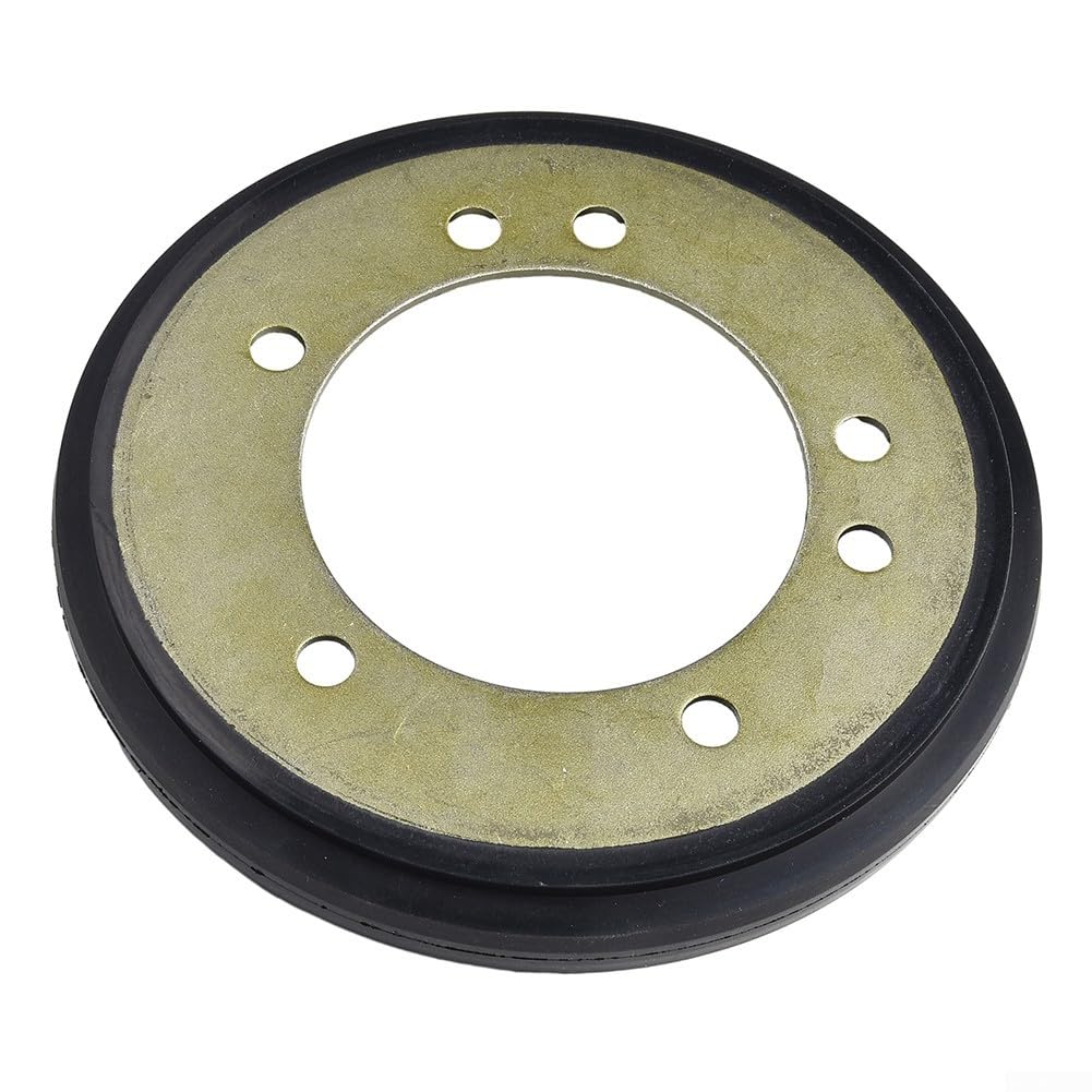 Disco de accionamiento giratorio,Disco de accionamiento giratorio del tractor de césped,Material de aleación de aluminio,Para 7600135YP,04743700,7053103,09475300,00170800