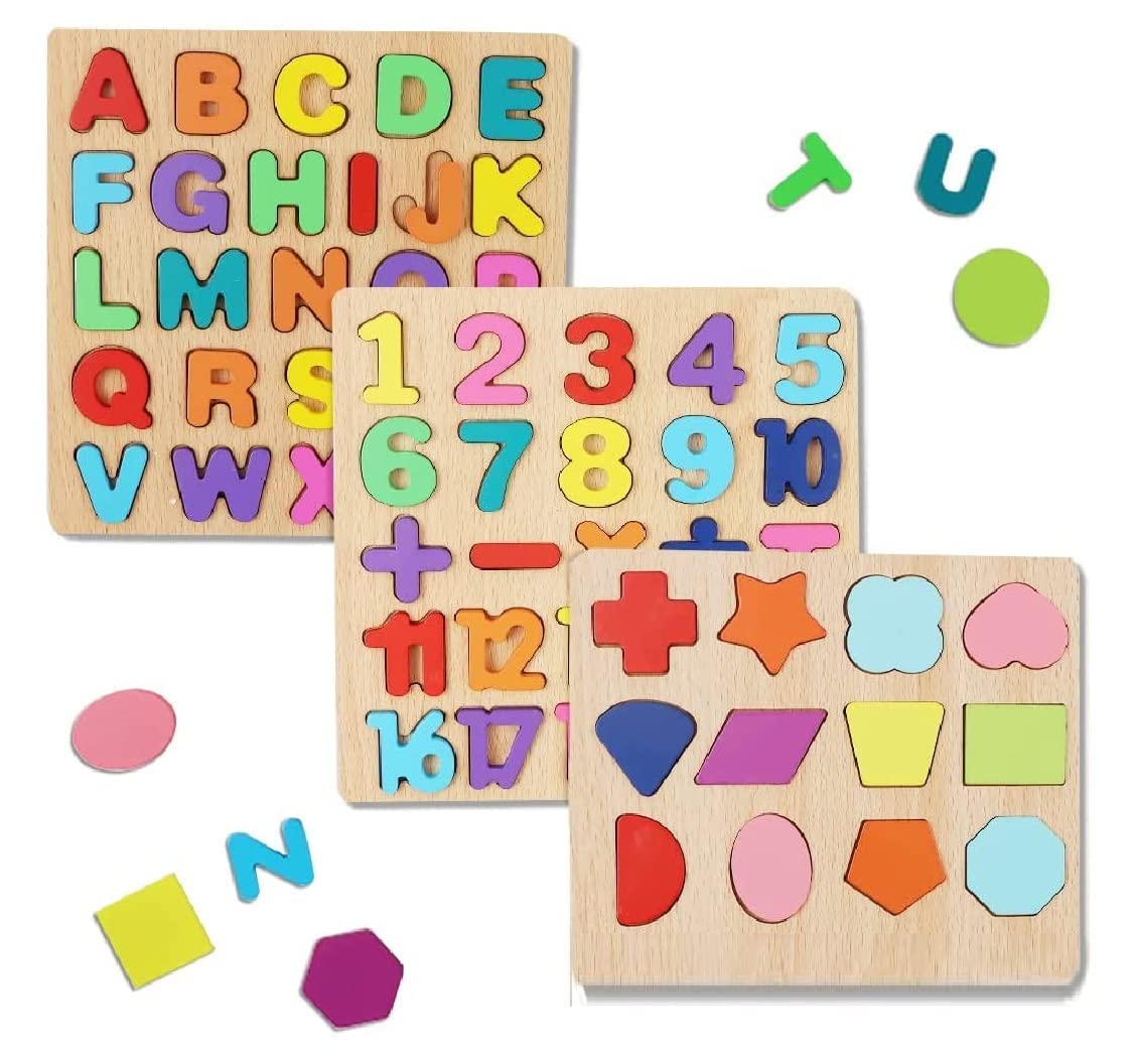 Buy ChocoZone Wooden Learning Educational Board for Kids, Puzzle Toys