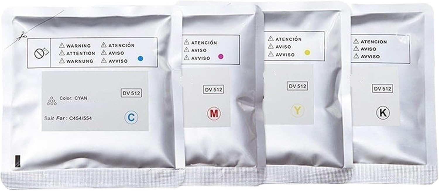 1PC Compatible Developer for Multifunction Printers Models C224e 284e 364e C454e 554e C284 C364 C554 C454 C224(C)