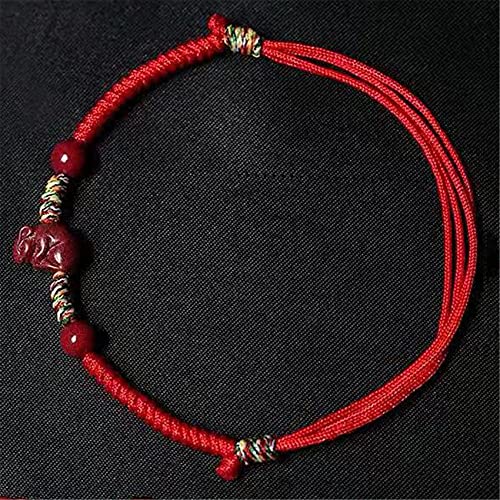 Hilo rojo con amuleto para atrae relación romántica y armonía personal 3