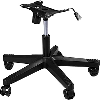 Genuine Heavy Duty Gaming Office Chair Replacement Base Swivel Set Chair Base with Bottom Plate Stand Cylinder and Casters...
