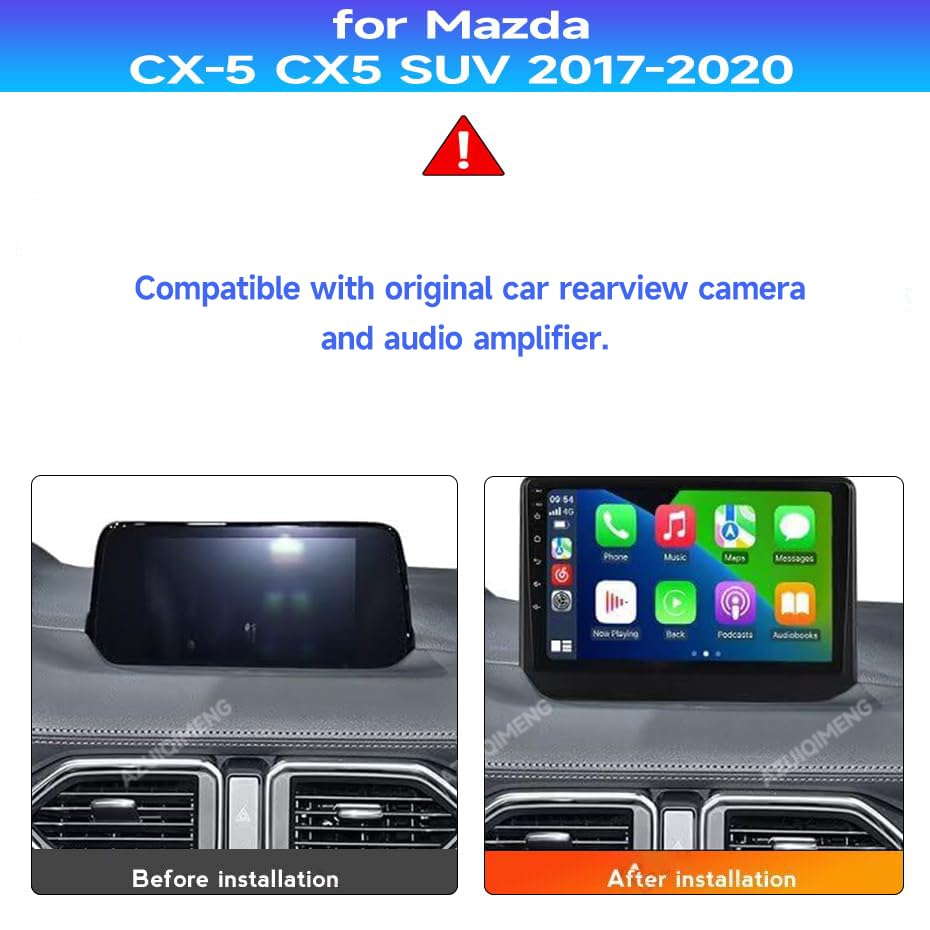 Amazon.com: Android 14 Car Radio Stereo for 2018 2019 2020 Mazda