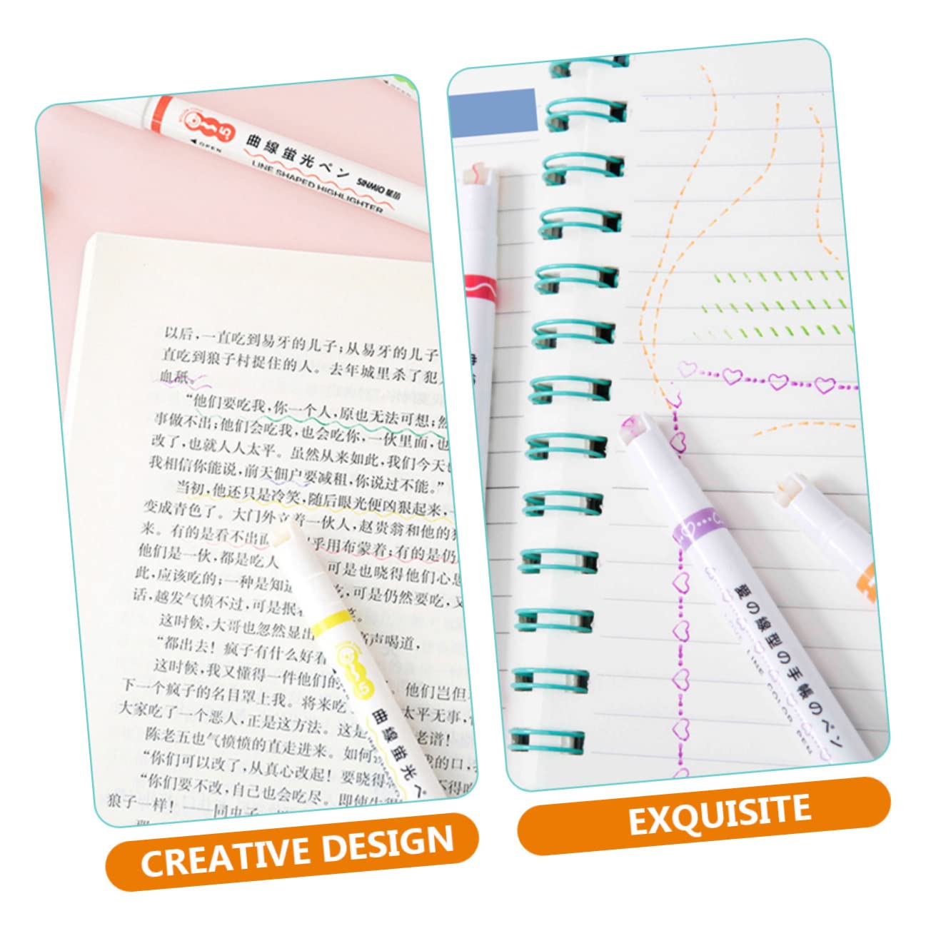 STOBOK 12stücke Teiliges Set Handgezeichneter Highlighter Pens Leuchtenden Farben Schnelltrocknende Marker Für Notizen Zeichnungen Und Kreative Projekte Für Schüler Und Studierende
