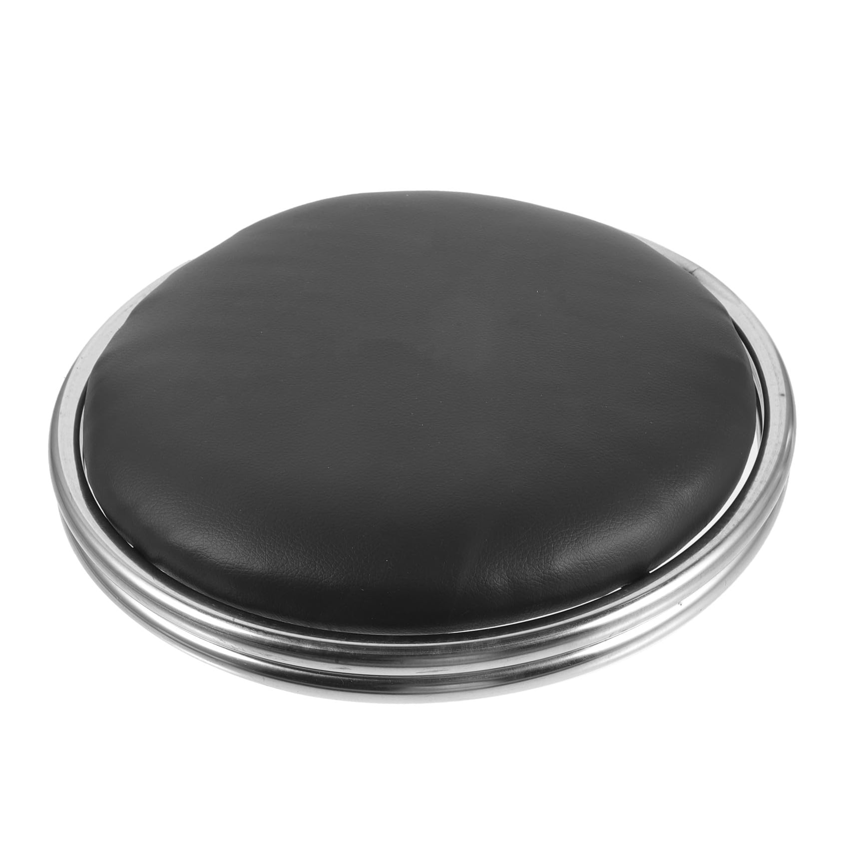 Coussin de chaise rond en cuir SEWACC galette d'assise respirante pour bureau et interieur