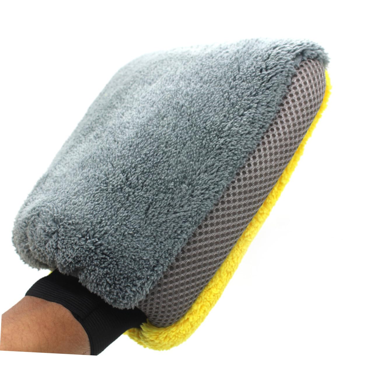 Mikinona 2 Piezas Guante de Lavado de Autos de Microfibra Toallas de Microfibra para el Coche Toallas de Microfibra para Autos Car Wash Impermeable Rain Coat Guantes de Lavado automático