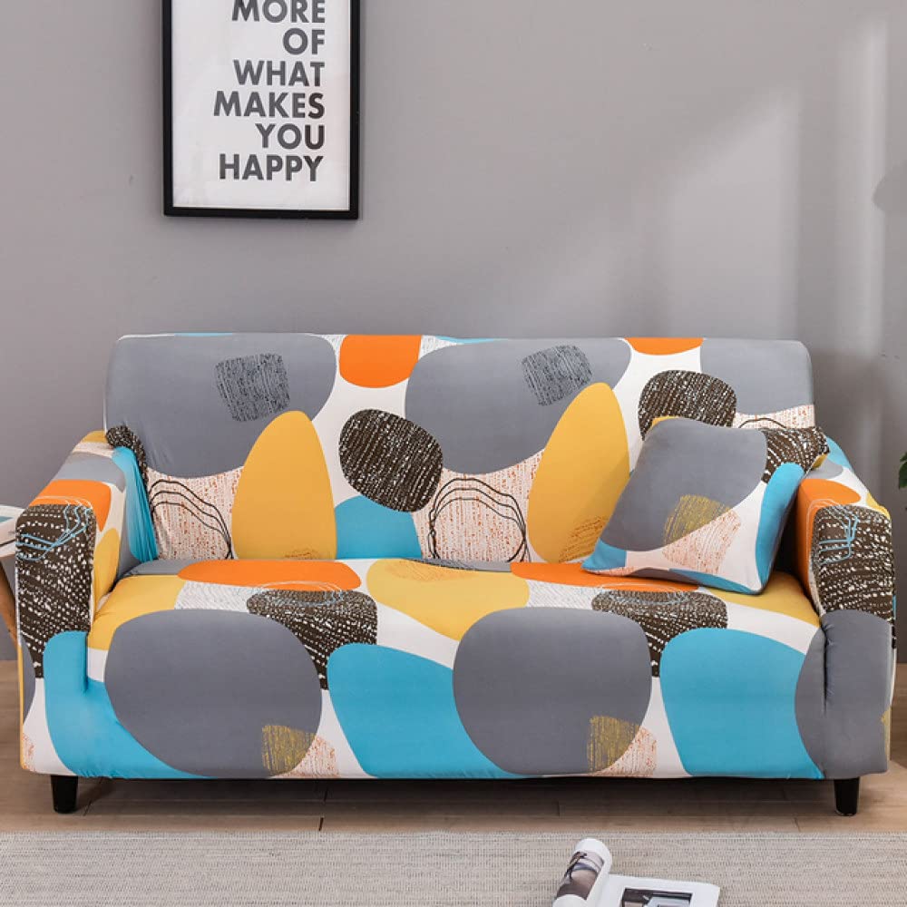 Housses de causeuse géométriques pour salon moderne LIJUCAI