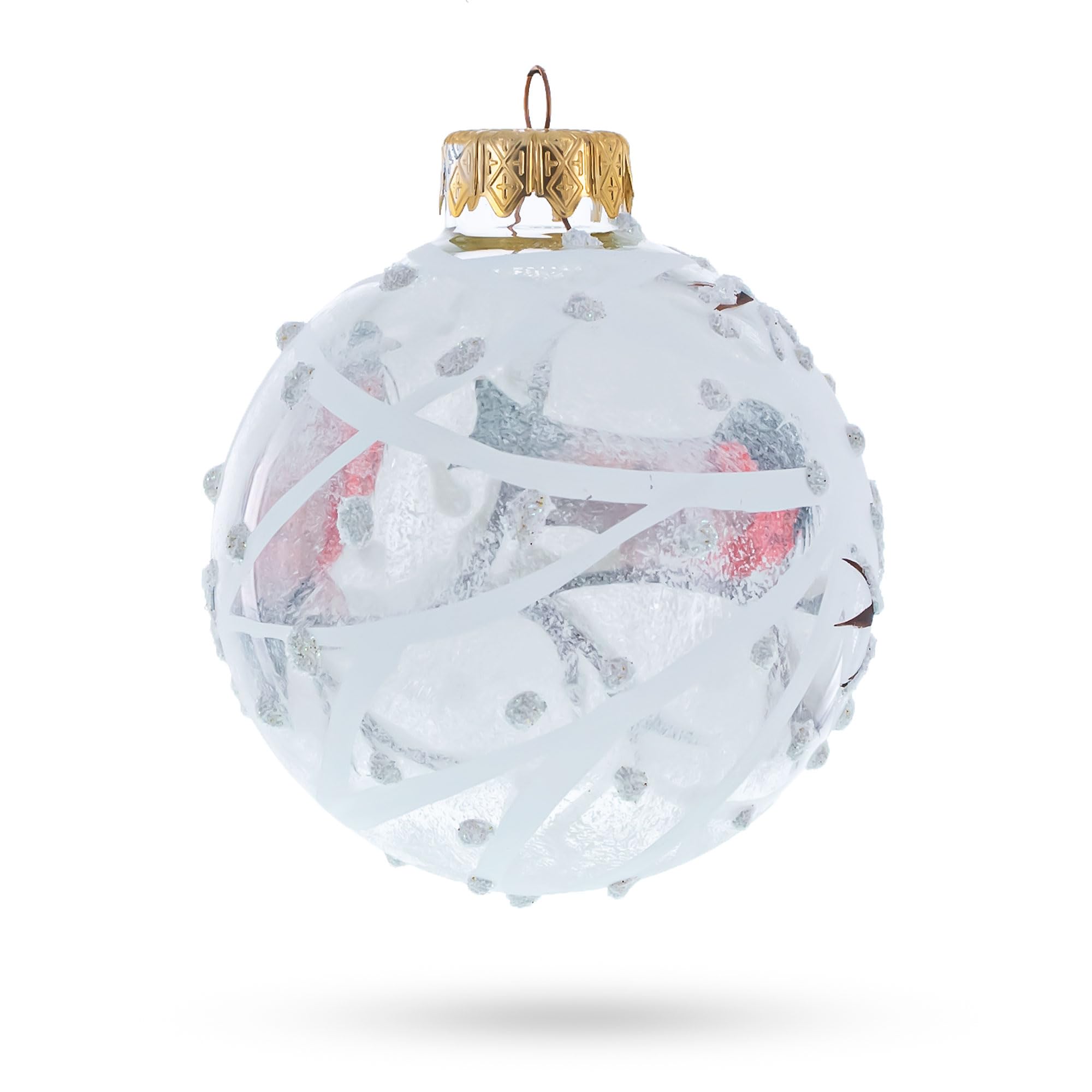 Ornements De Noël En Forme De Boule,Décoration De Fête Transparente Et