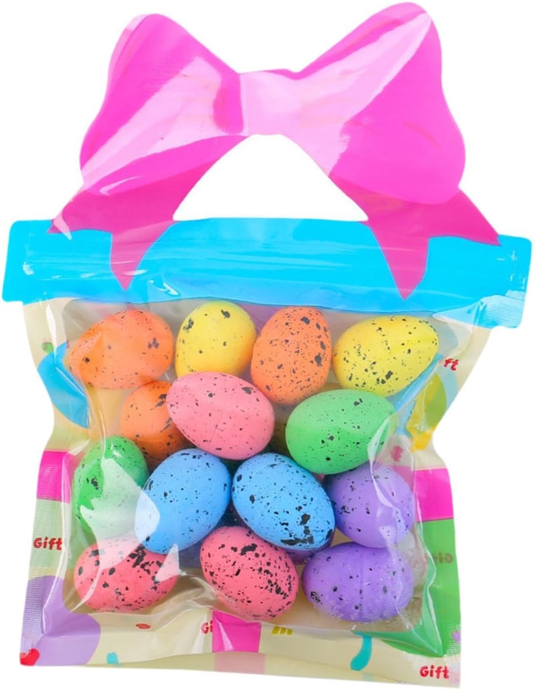 SECRET DESIRE Easter Eggs Ornaments Decorative for DIY Easter Basket Stuffers Vase Fillers Black Speckle