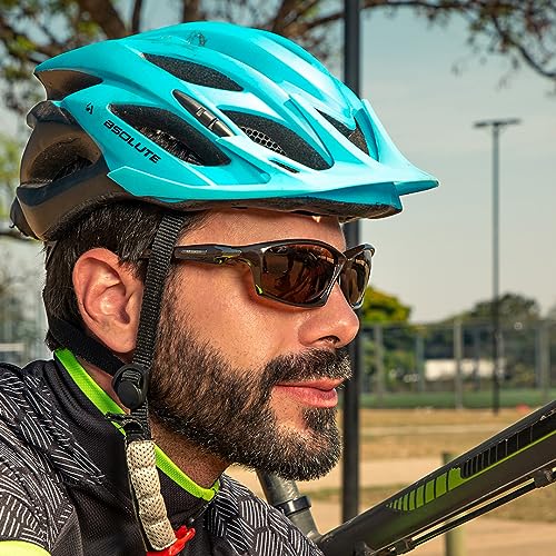 Óculos Esportivo De Sol Masculino Pratica De Esportes Ciclismo Pescaria Corrida Com Lente 1433 (Marr