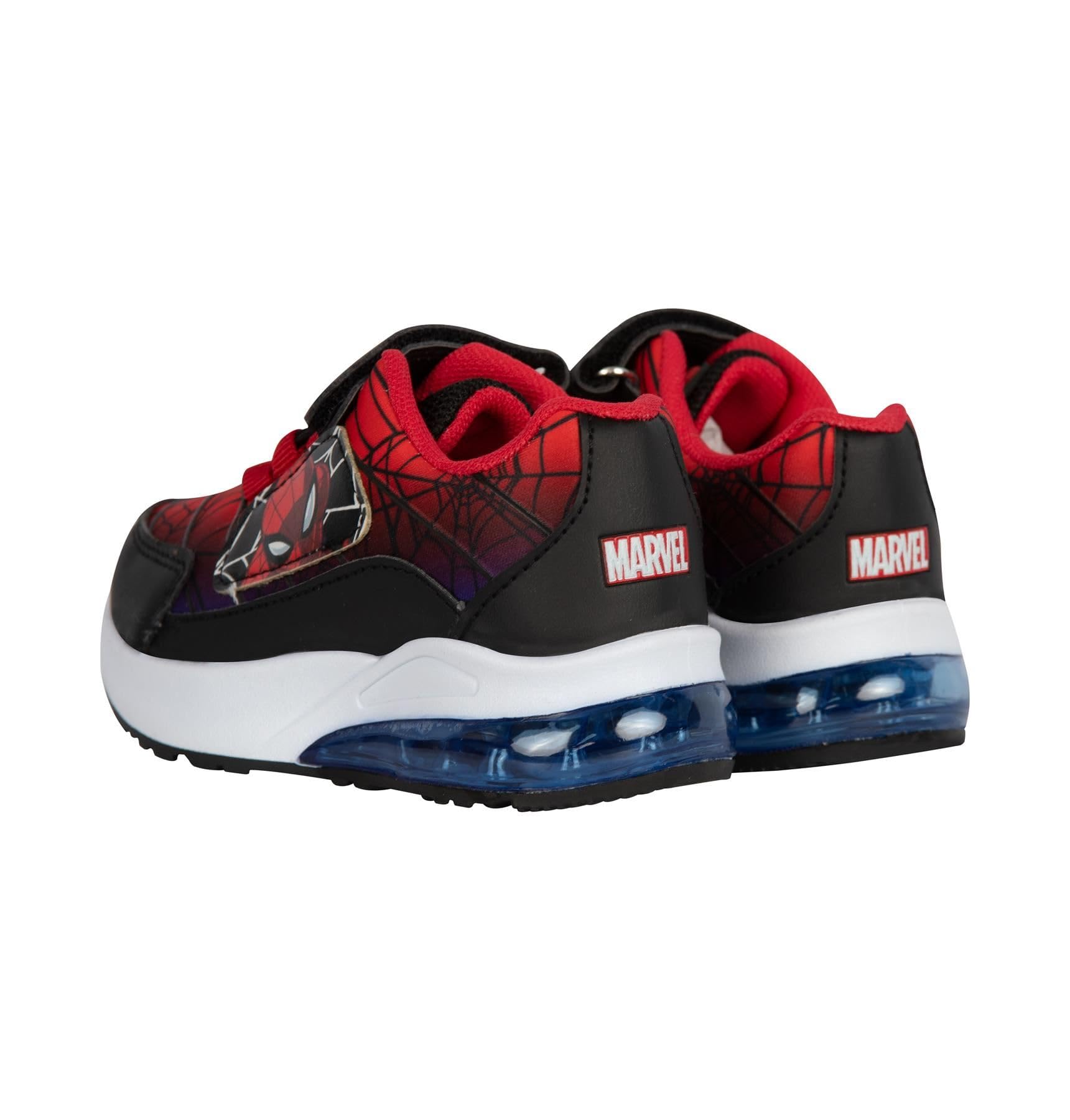 Scarpe da ginnastica Spiderman Deboss per bambini con licenza ufficiale, durevoli, eleganti, comode, leggere, antiscivolo, per festival, feste, incredibili avventure da indossare tutti i giorni per
