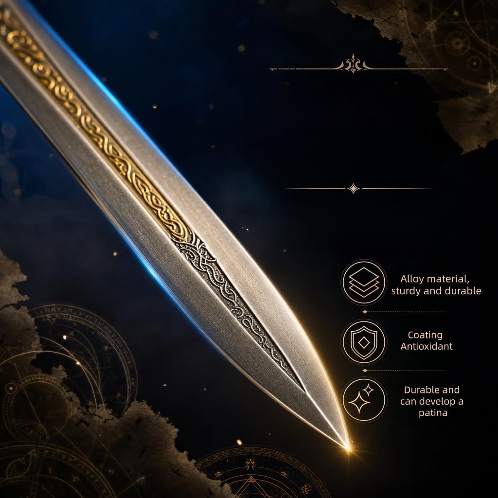 Superbuybox Game DLC Nightreign Rellana's Twin Blades Martial Arts Sword Game Collection Gift Desk Decor w/Display Stand